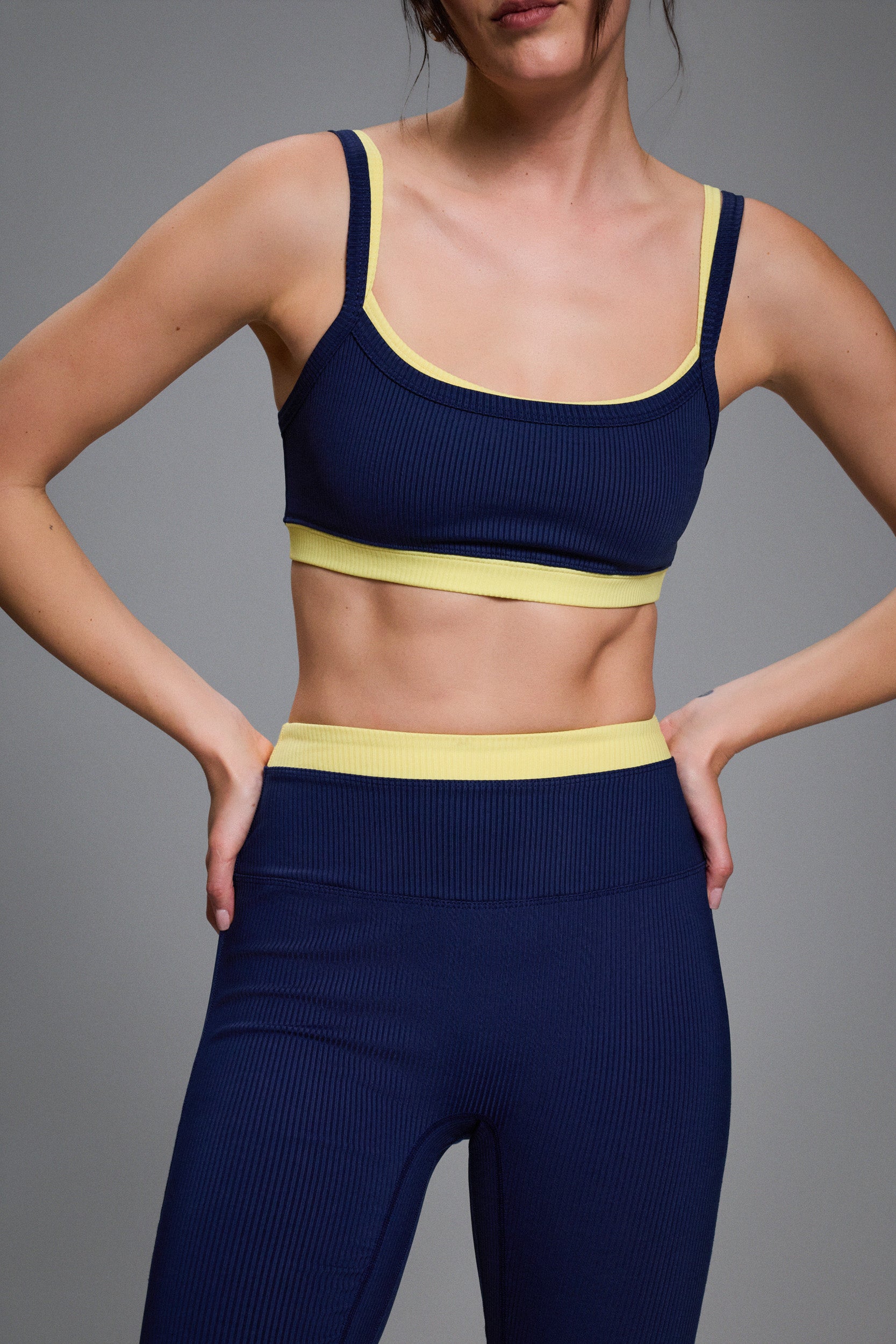 Ribbed Layered Bralette