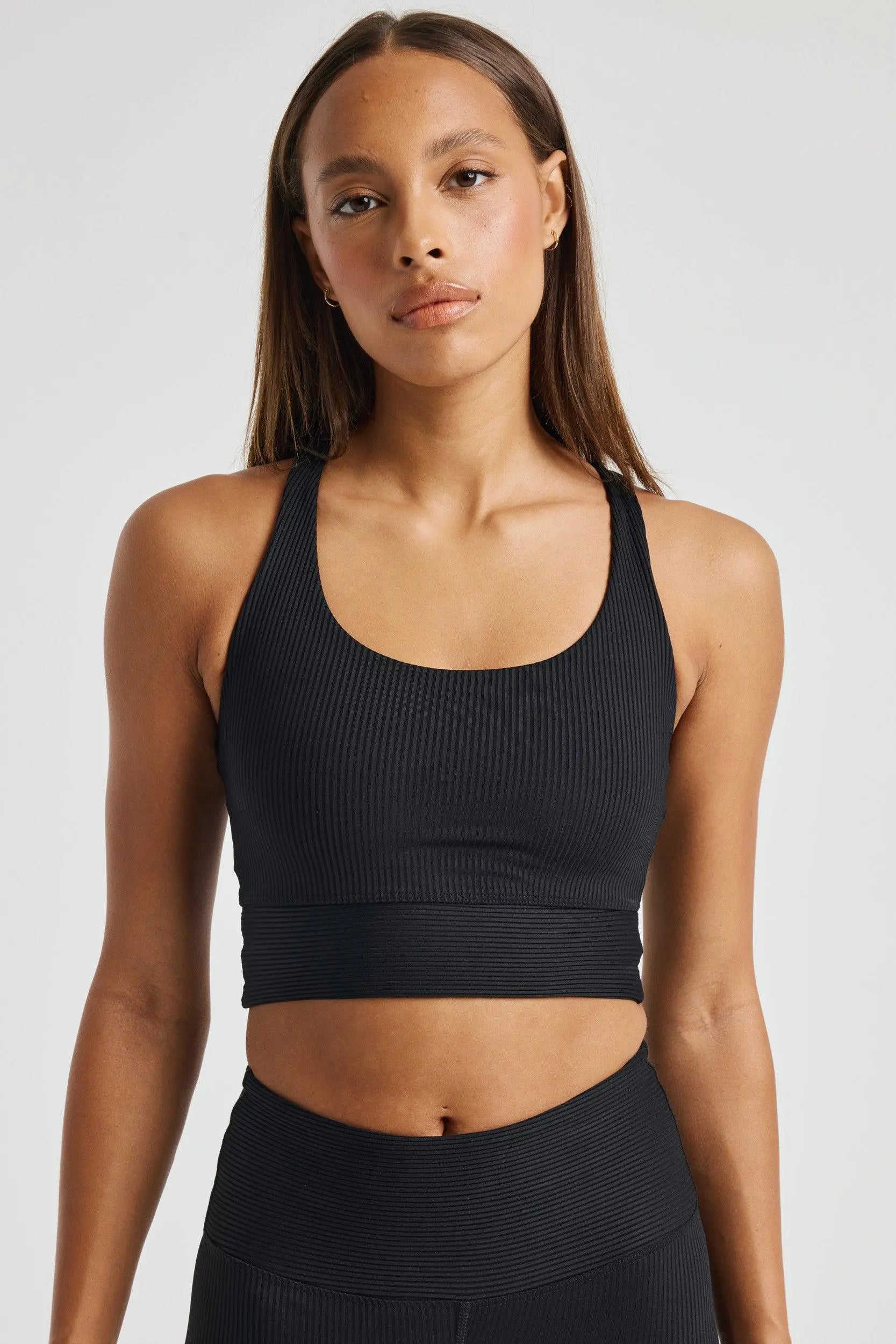 Year Of Ours Lily Thermal Bra In Mauve,at Urban Outfitters in
