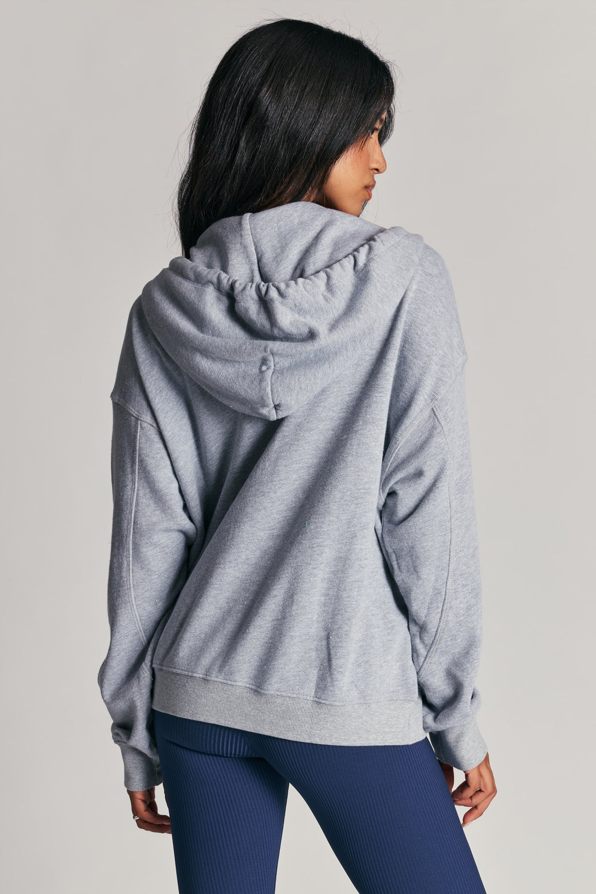 Boyfriend Zip Up Hoodie