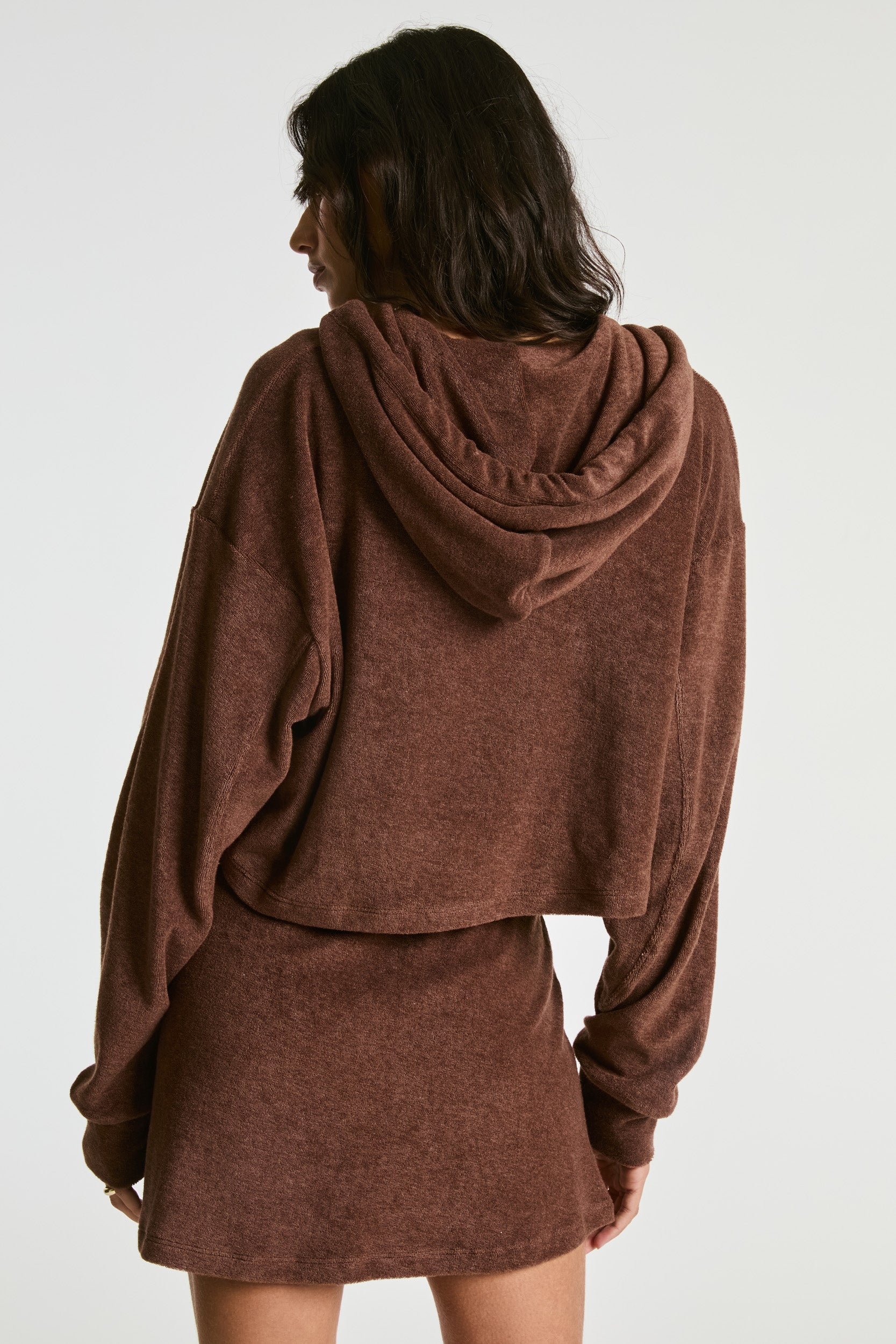 Terry Classic Zip Up Sweatshirt
