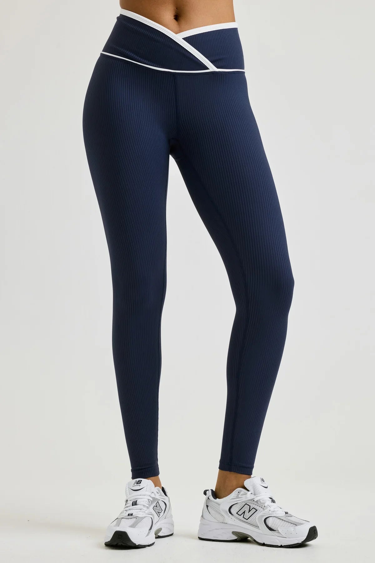 Ribbed Two Tone Veronica Legging - Year of Ours