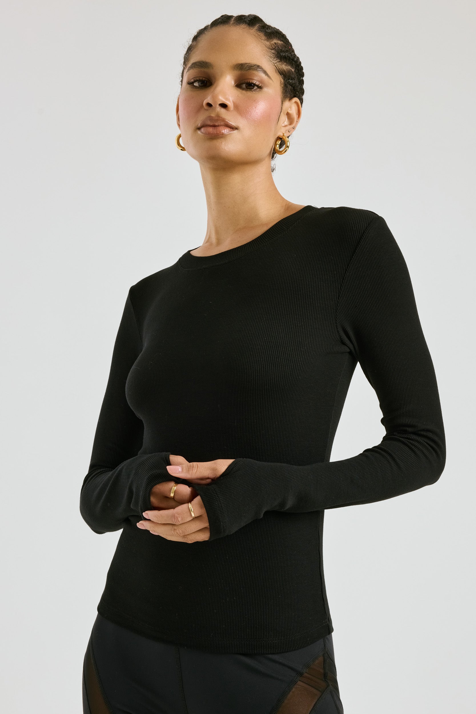 Rib Crew Long Sleeve - Year of Ours