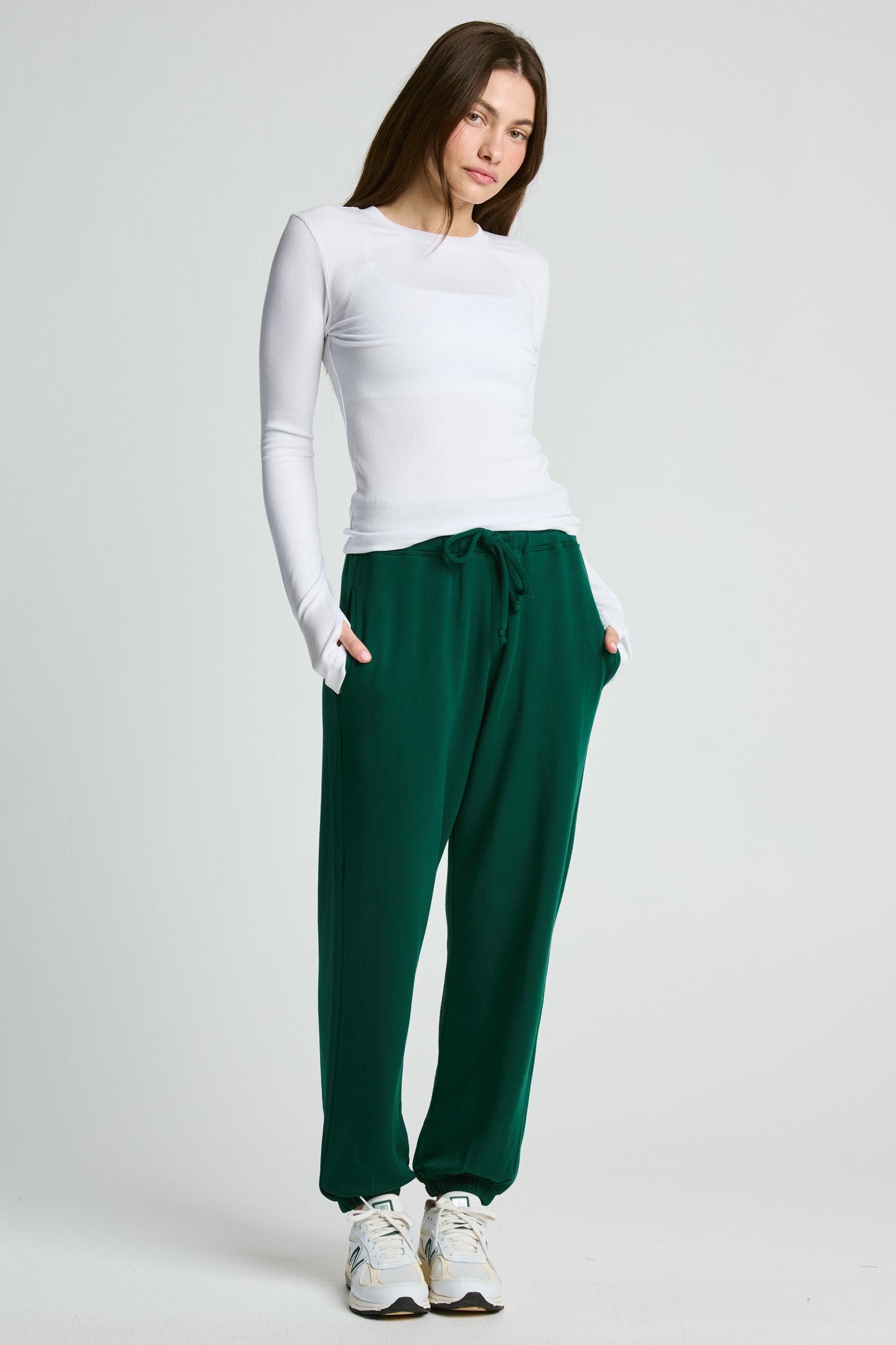 Rib Crew Long Sleeve