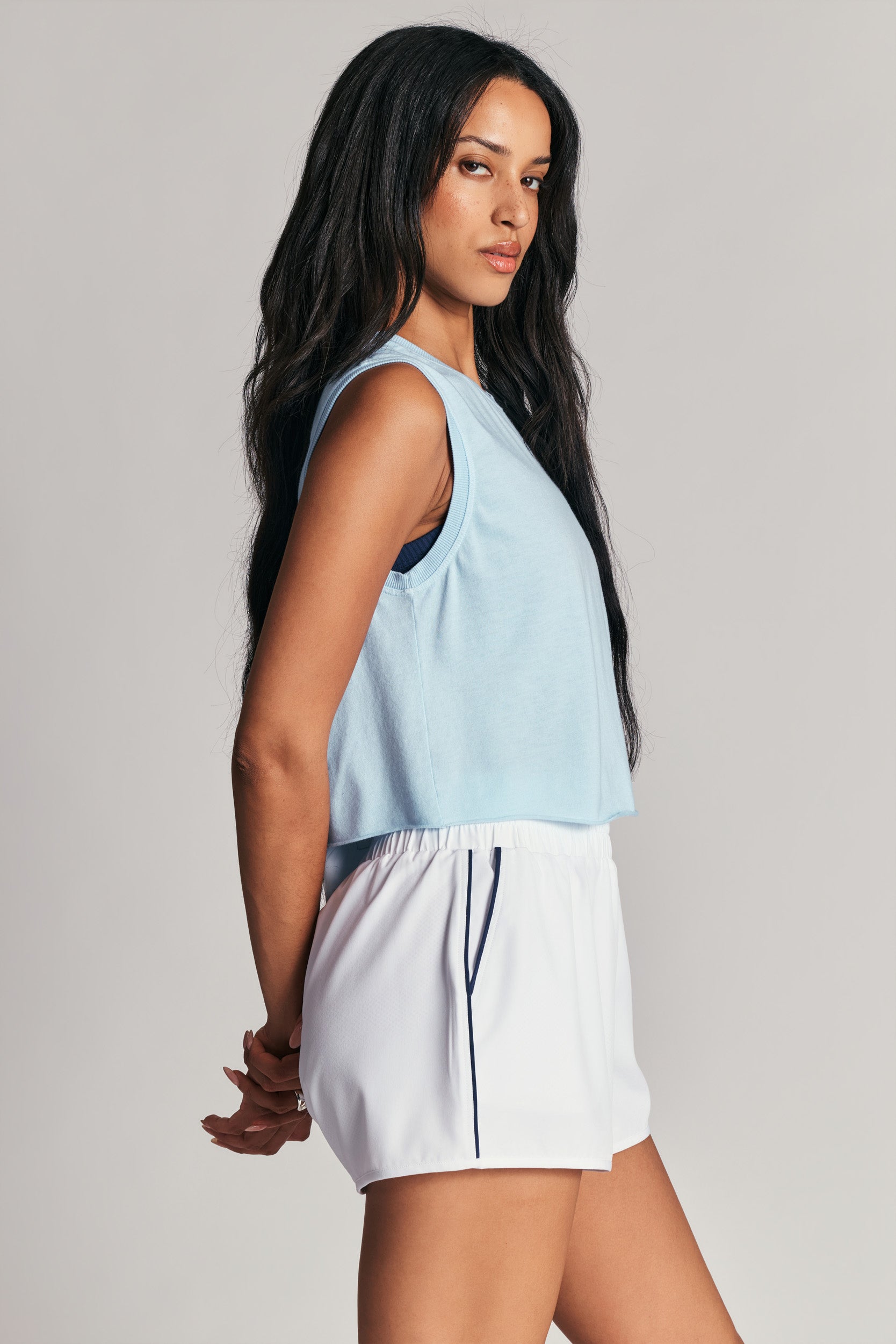 Cropped Modal Muscle Tee - Year of Ours