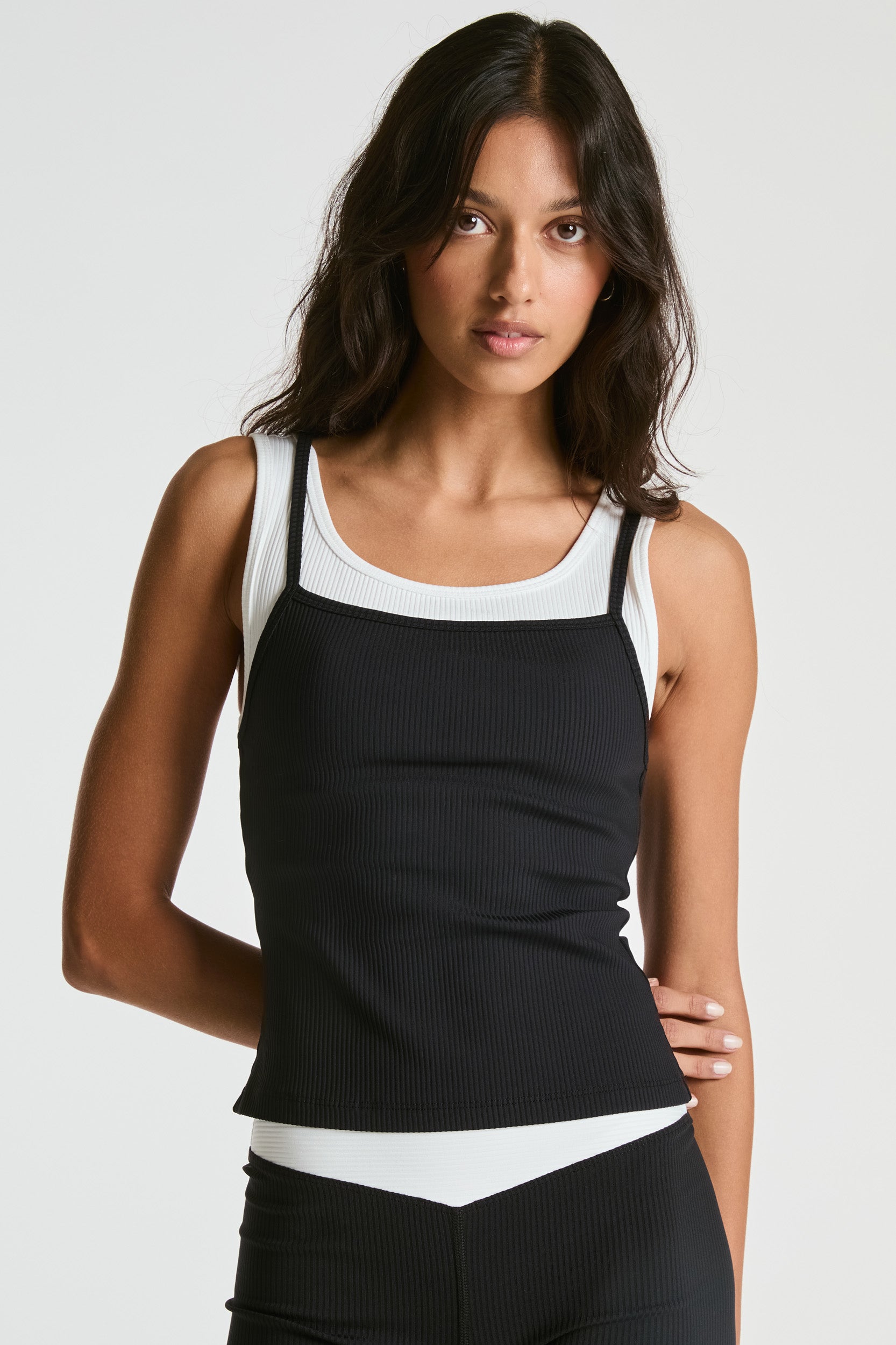 Ribbed Layered Tank Year of Ours ACTIVE TOPS
