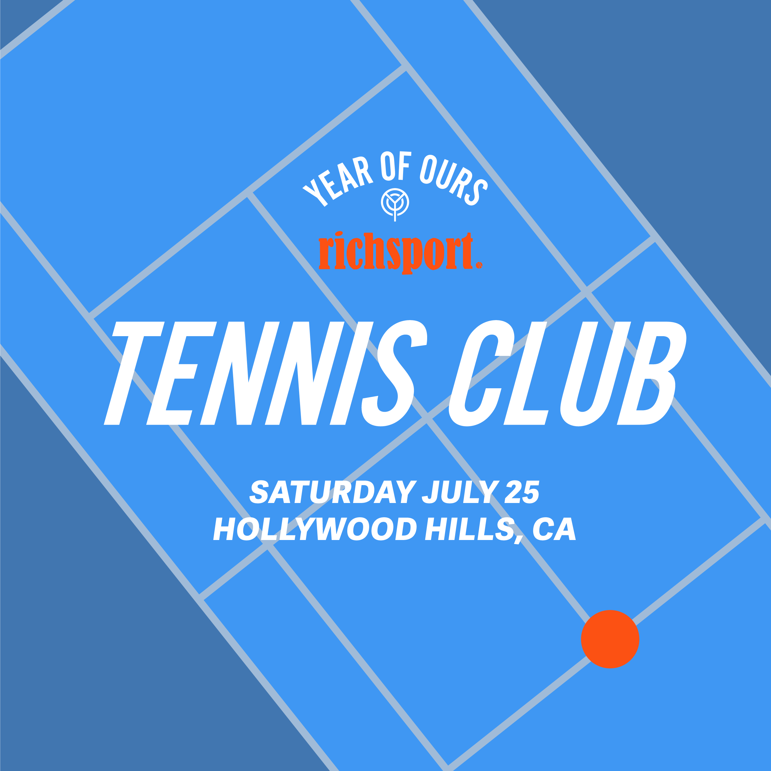 TENNIS CLUB - Intermediate (Session 2) - Saturday July 25