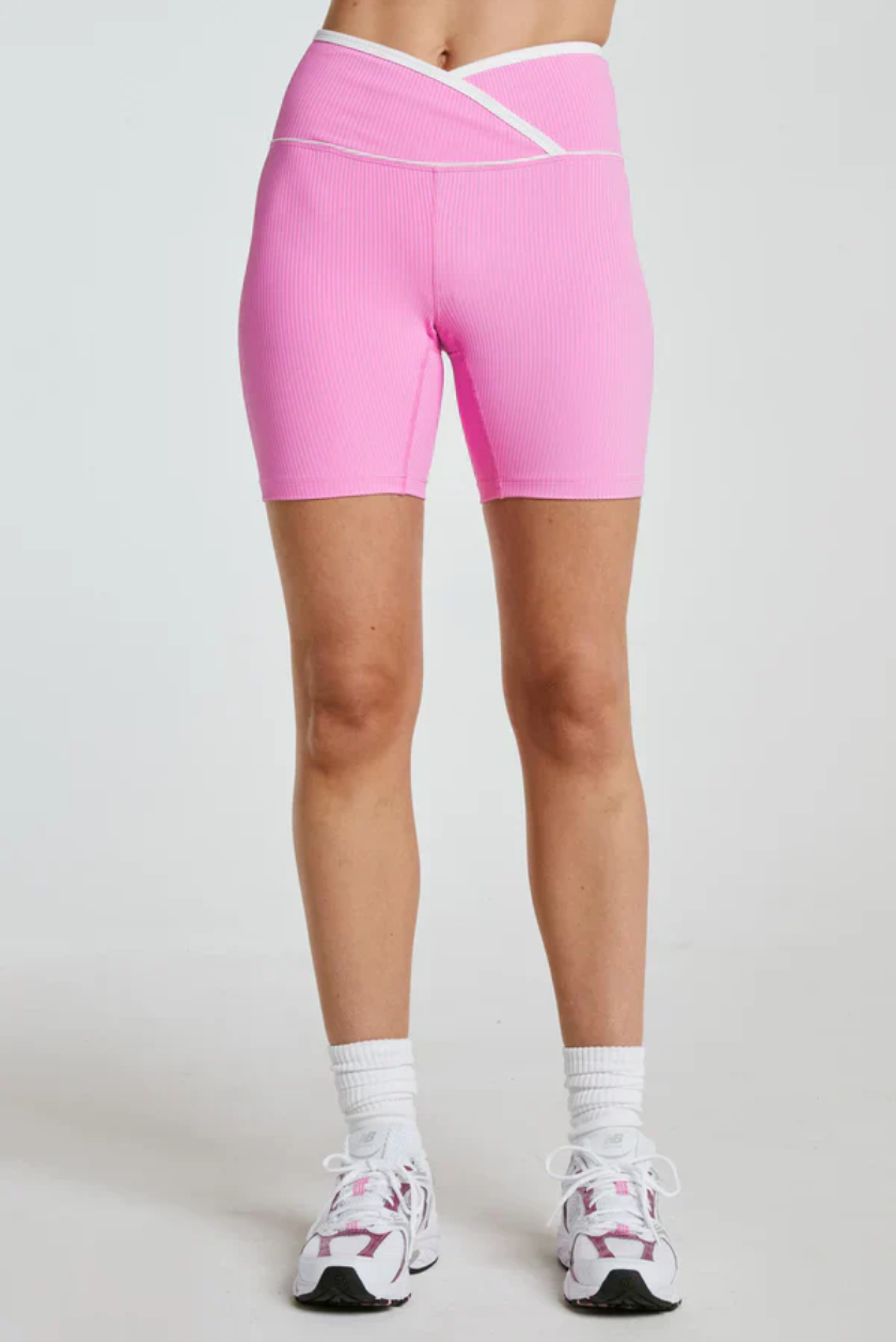 Ribbed Two Tone Veronica Short - Year of Ours