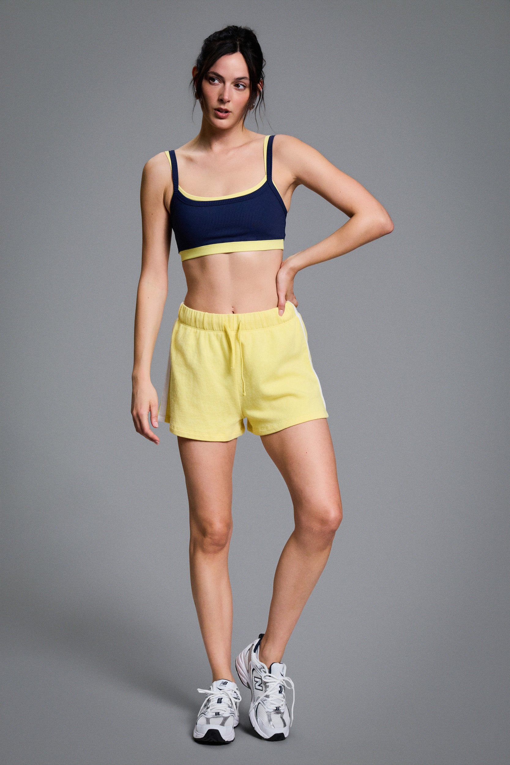 Ribbed Layered Bralette