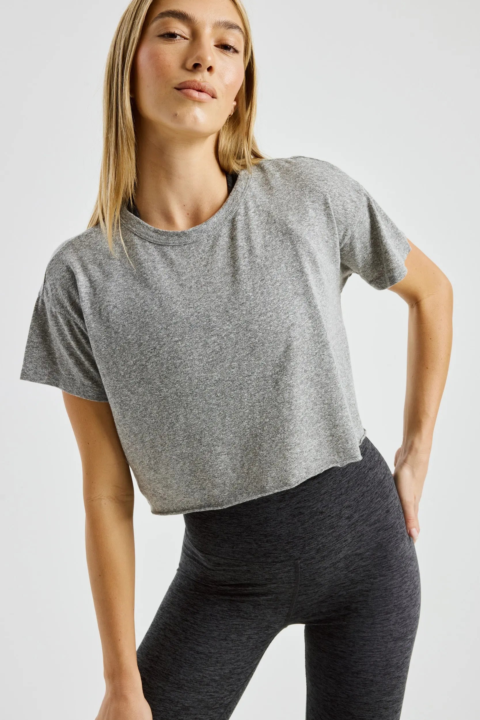 ジプソフィア Cropped Tee グレー 新品 Cropped Tee by Year of Ours