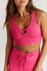 Ribbed Football Bra