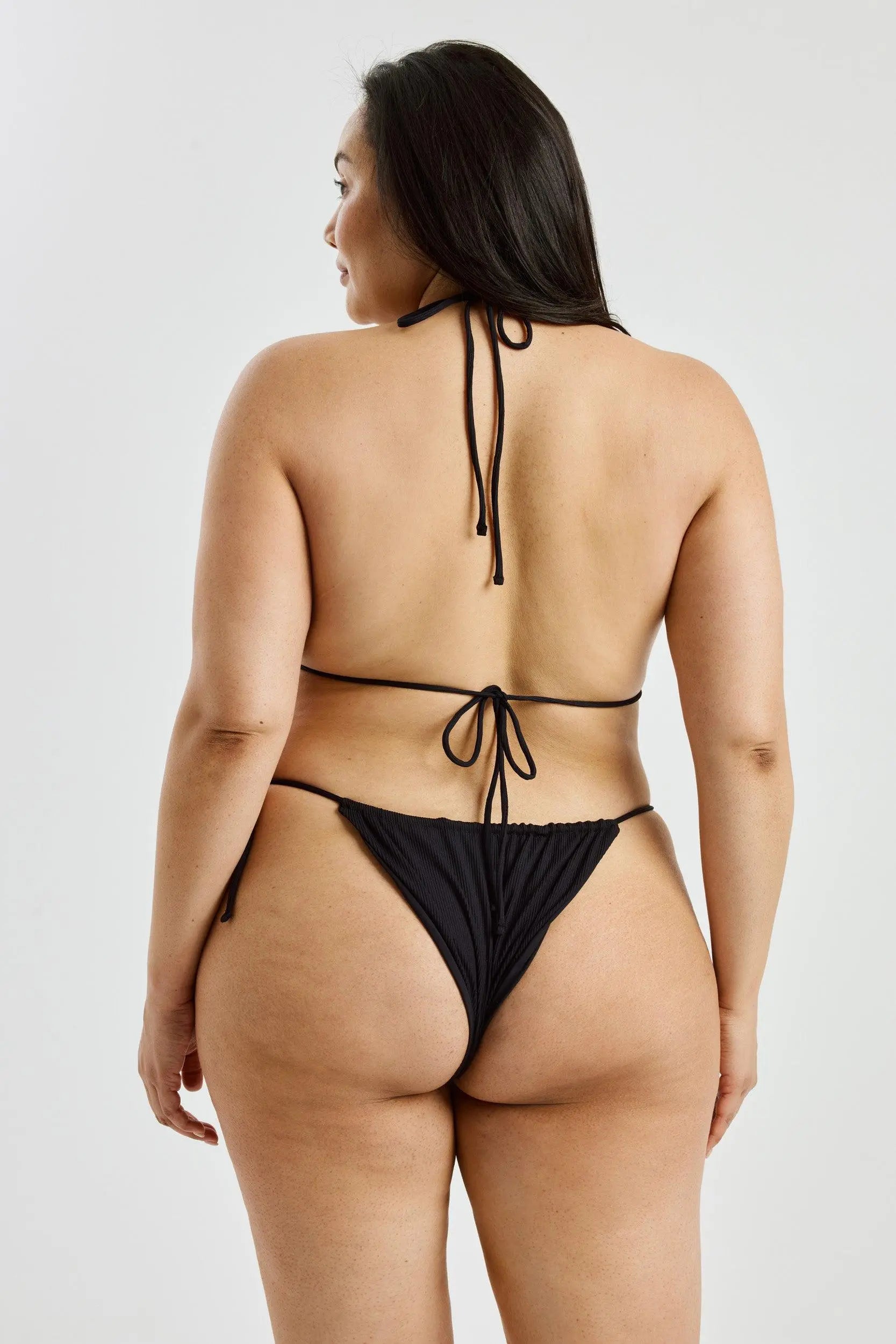 Rib String Bikini Top-Year Of Ours