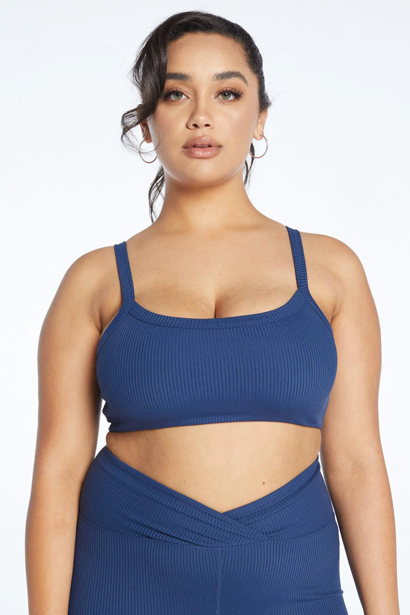 Year of Ours Ribbed Mock Neck Bra at  - Free Shipping