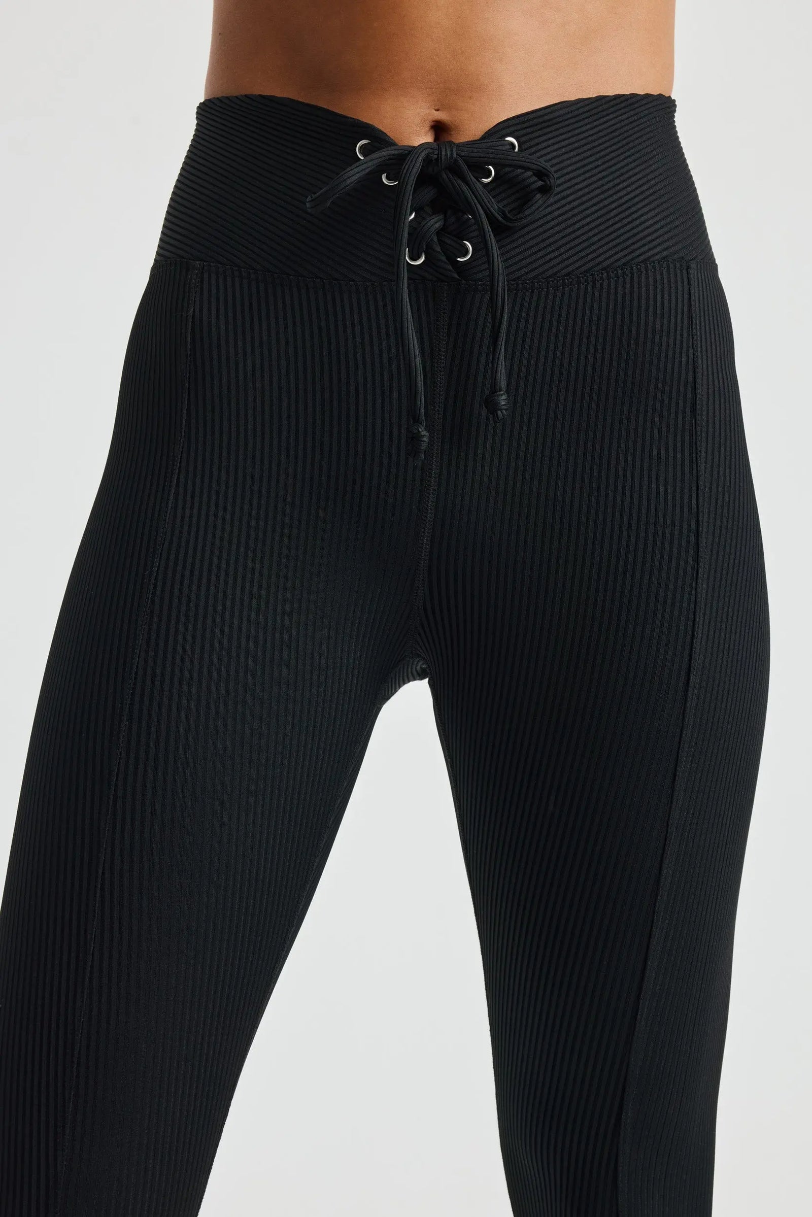 Year of popular Ours Black Ribbed Football Leggings Size Small