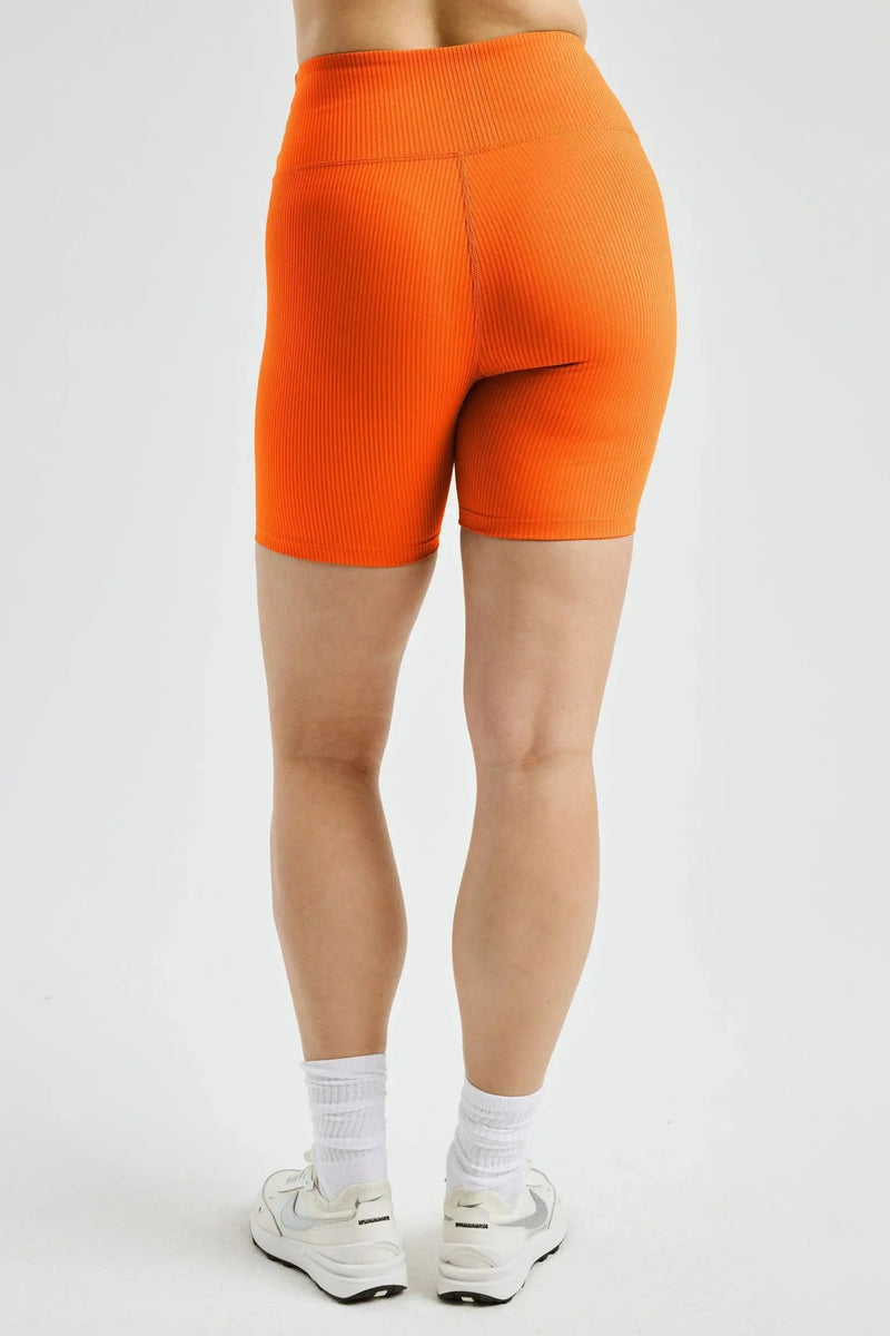 Ribbed High High Biker Short-Year Of Ours