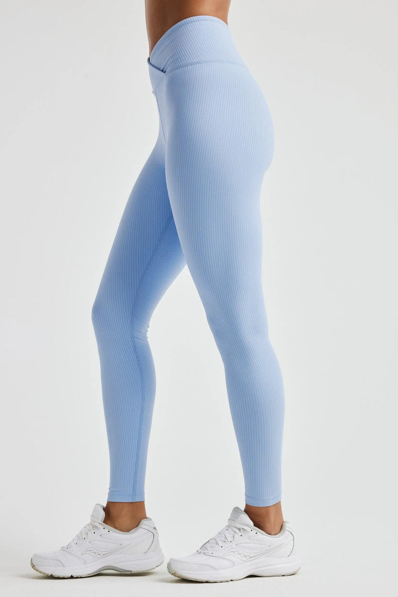 IetpShops Norway - Leggings with logo Balenciaga - Midi length dress cut in  a blue frost floral print