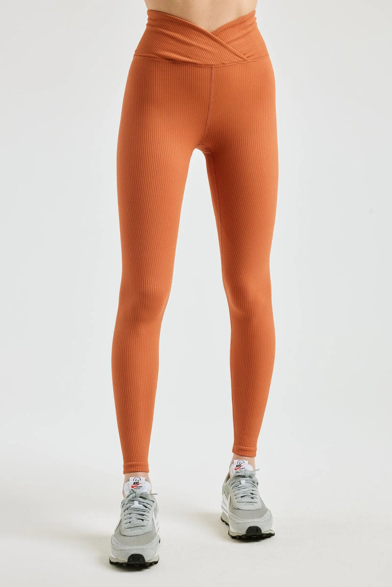 28-inch Werk It Ribbed Leggings by Running Bare Online, THE ICONIC