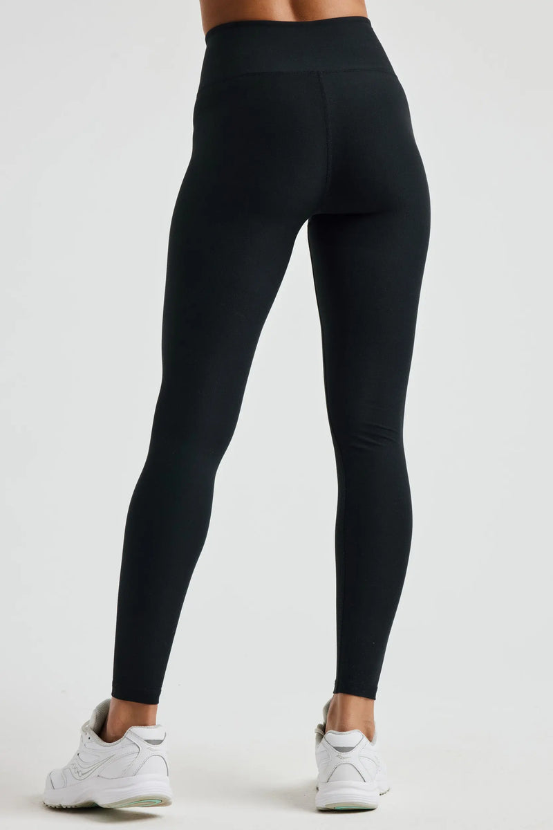 Year of Ours Crossed Cut Out Legging Black