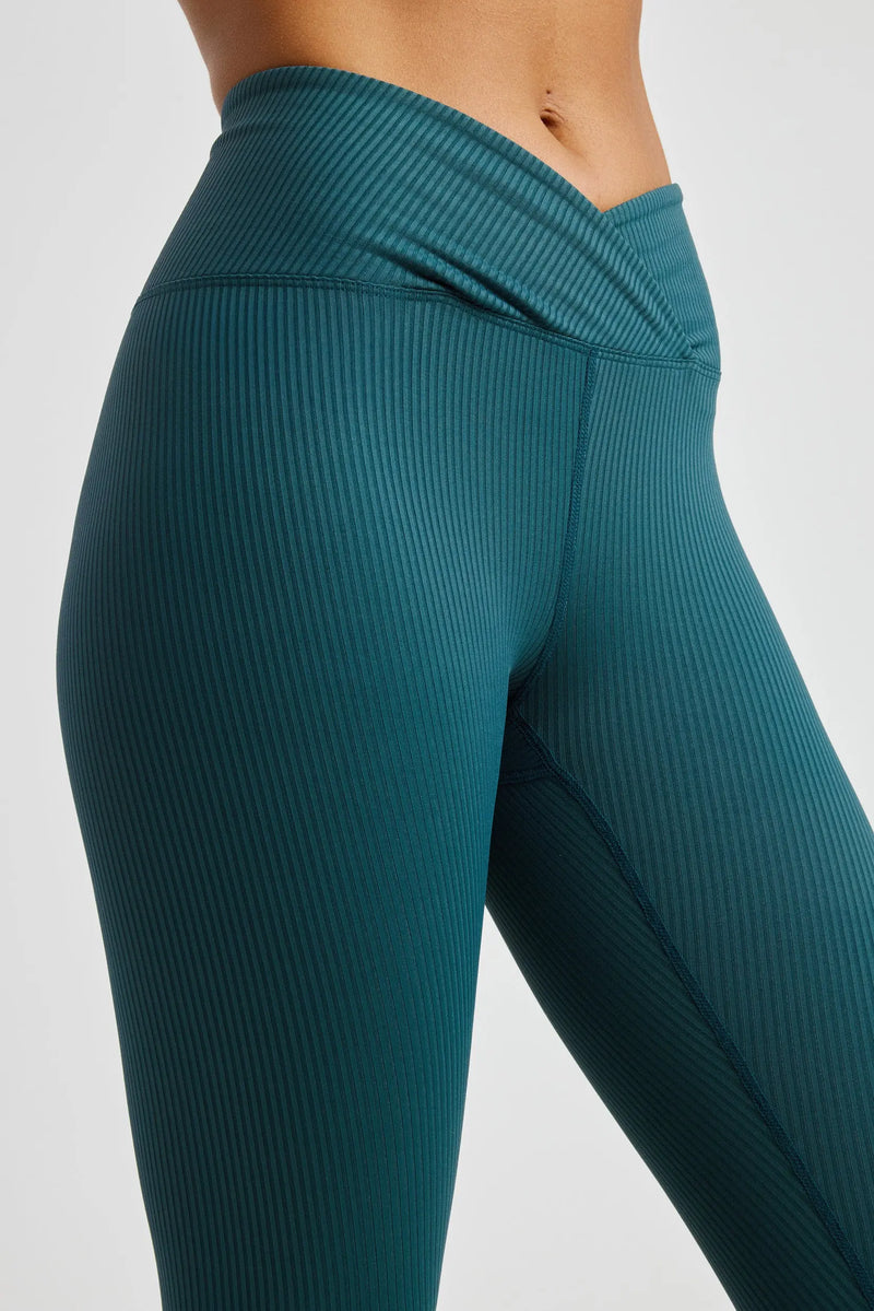 Year of Ours Ribbed High Waisted Leggings - The Green Pineapple