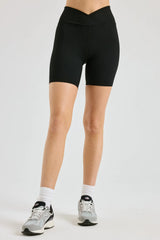 Ribbed V Waist Biker Short Year of Ours