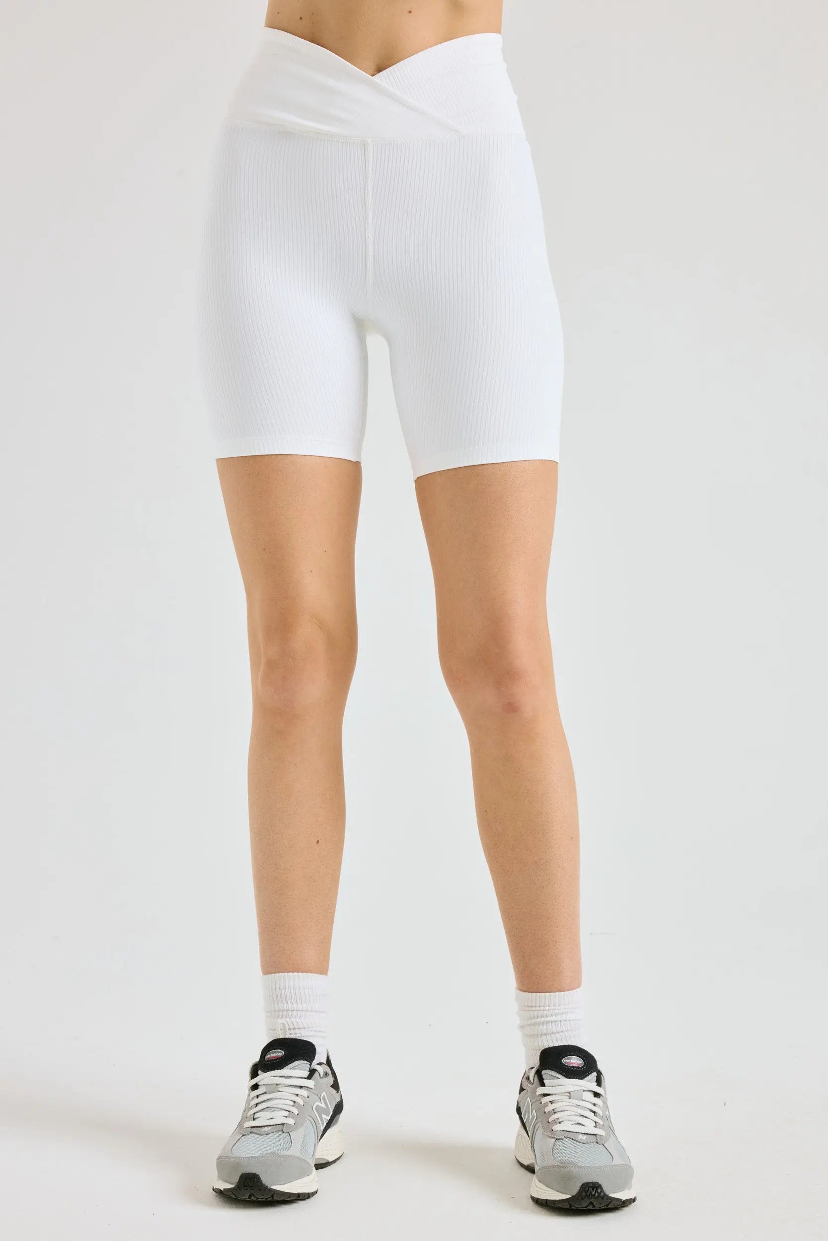 Ribbed V Waist Biker Short Year of Ours