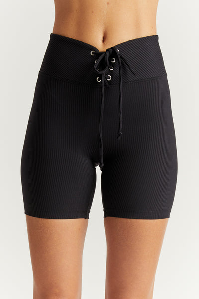 Aerie real soft ribbed sleep short hotsell