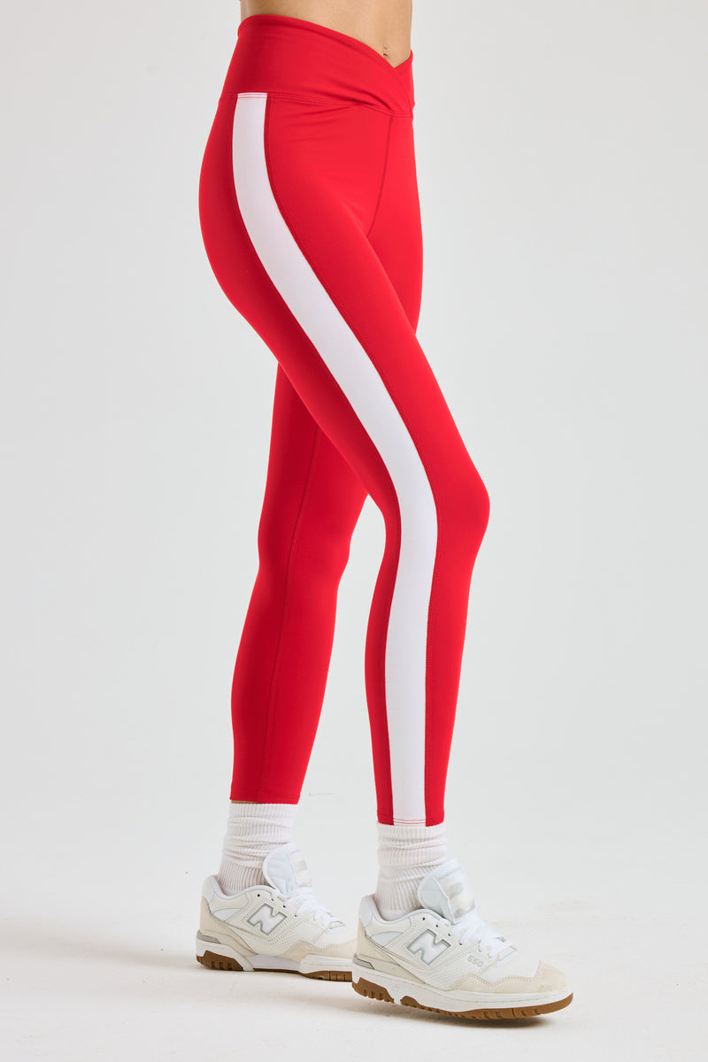 Red sport leggings online