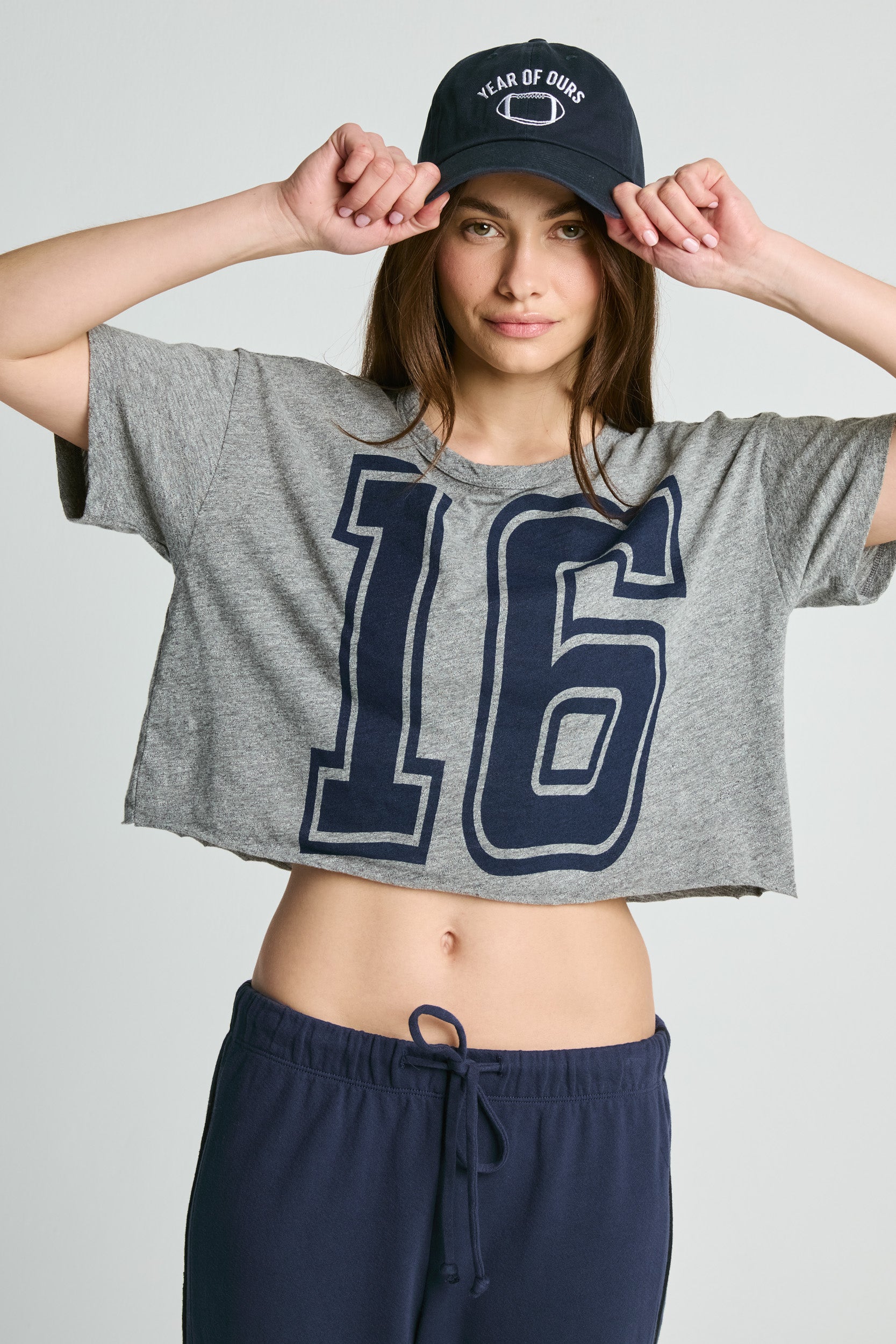 Cropped Number Tee Year of Ours TEES