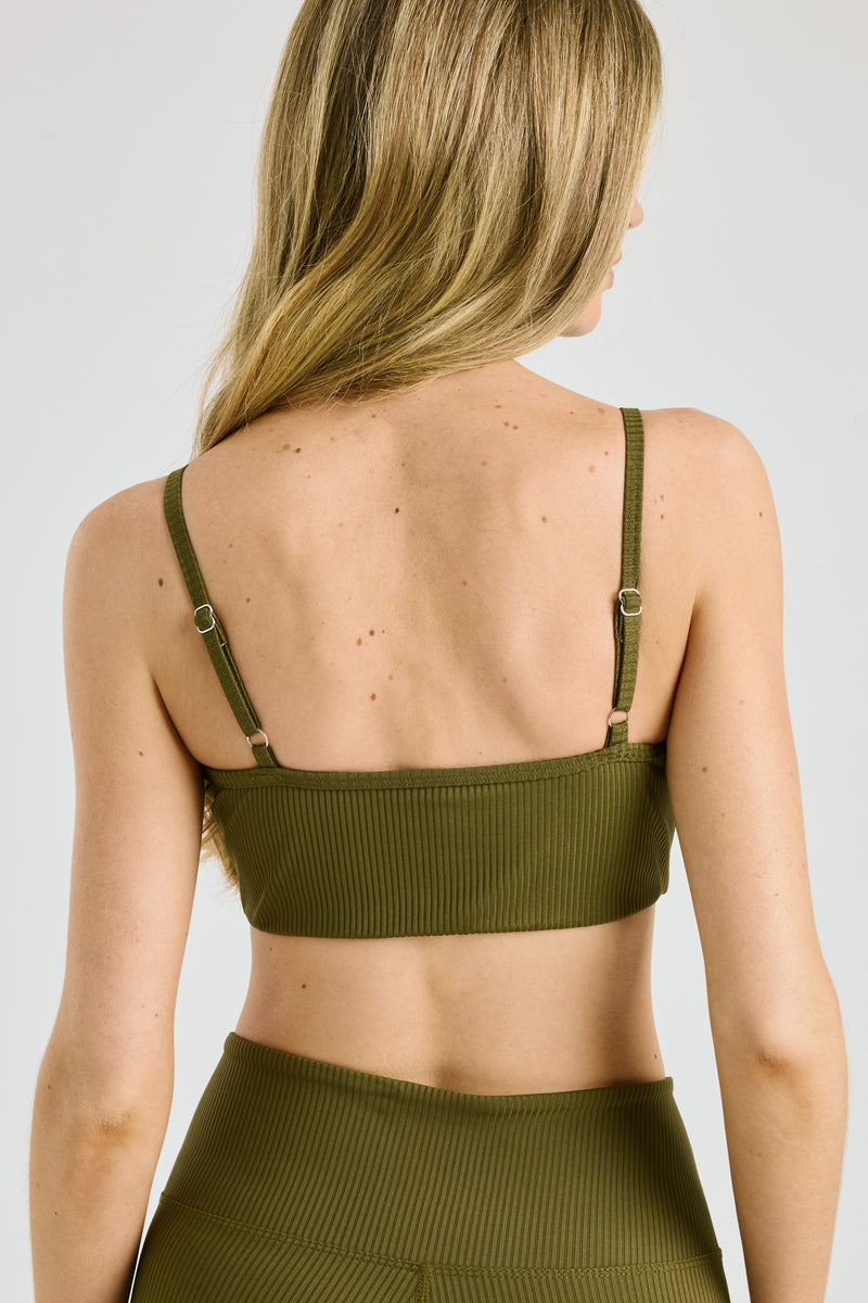 Ribbed Bralette (with Adjustable Strap) - Year of Ours