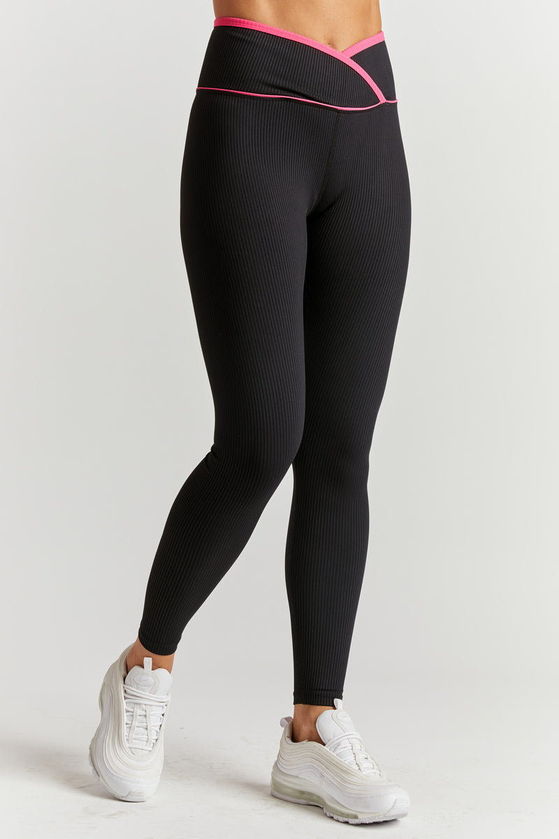 Ribbed Two Tone Veronica Legging