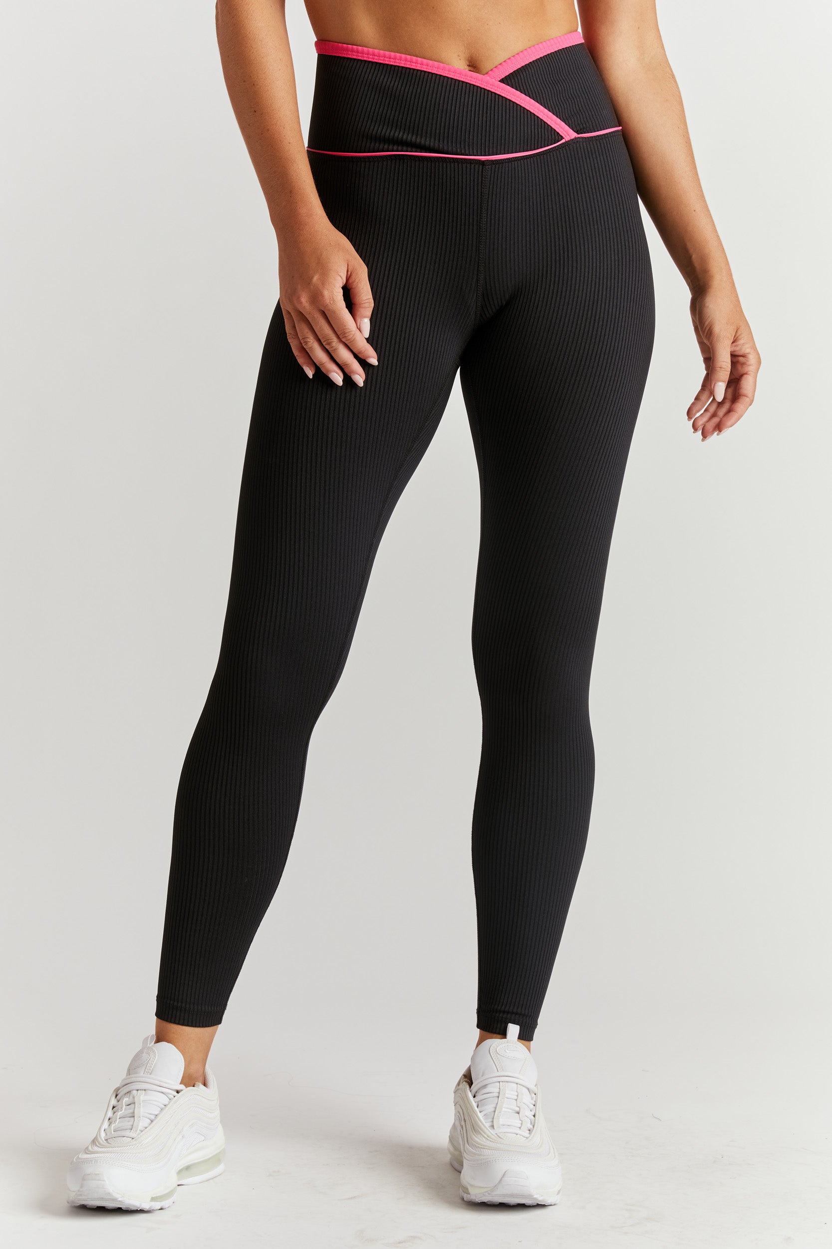 Ribbed Two Tone Veronica Legging - Year of Ours