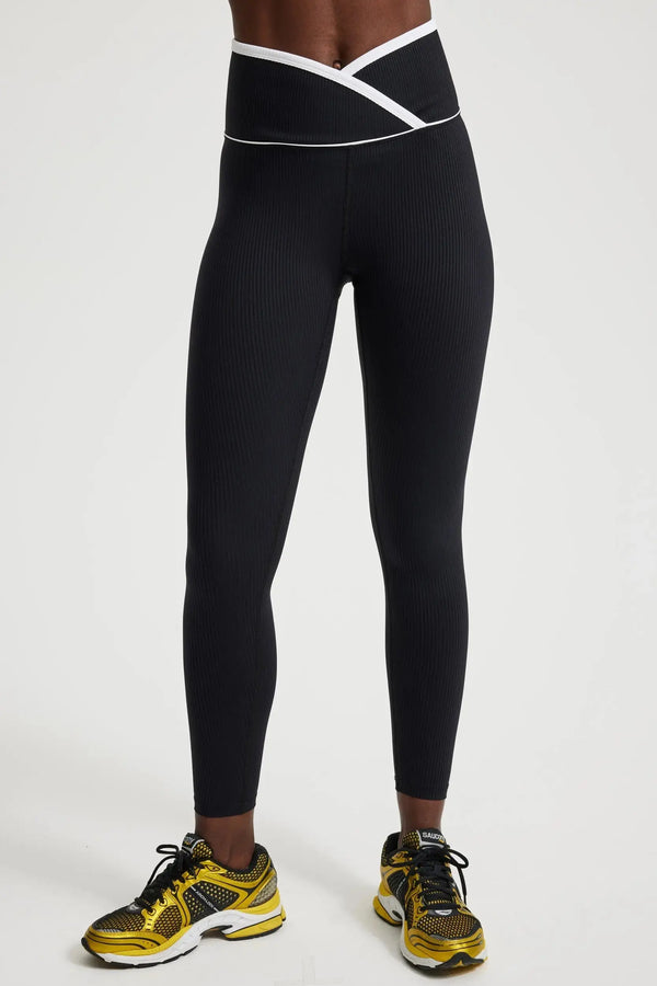 Ribbed Two Tone Veronica Legging - Year of Ours