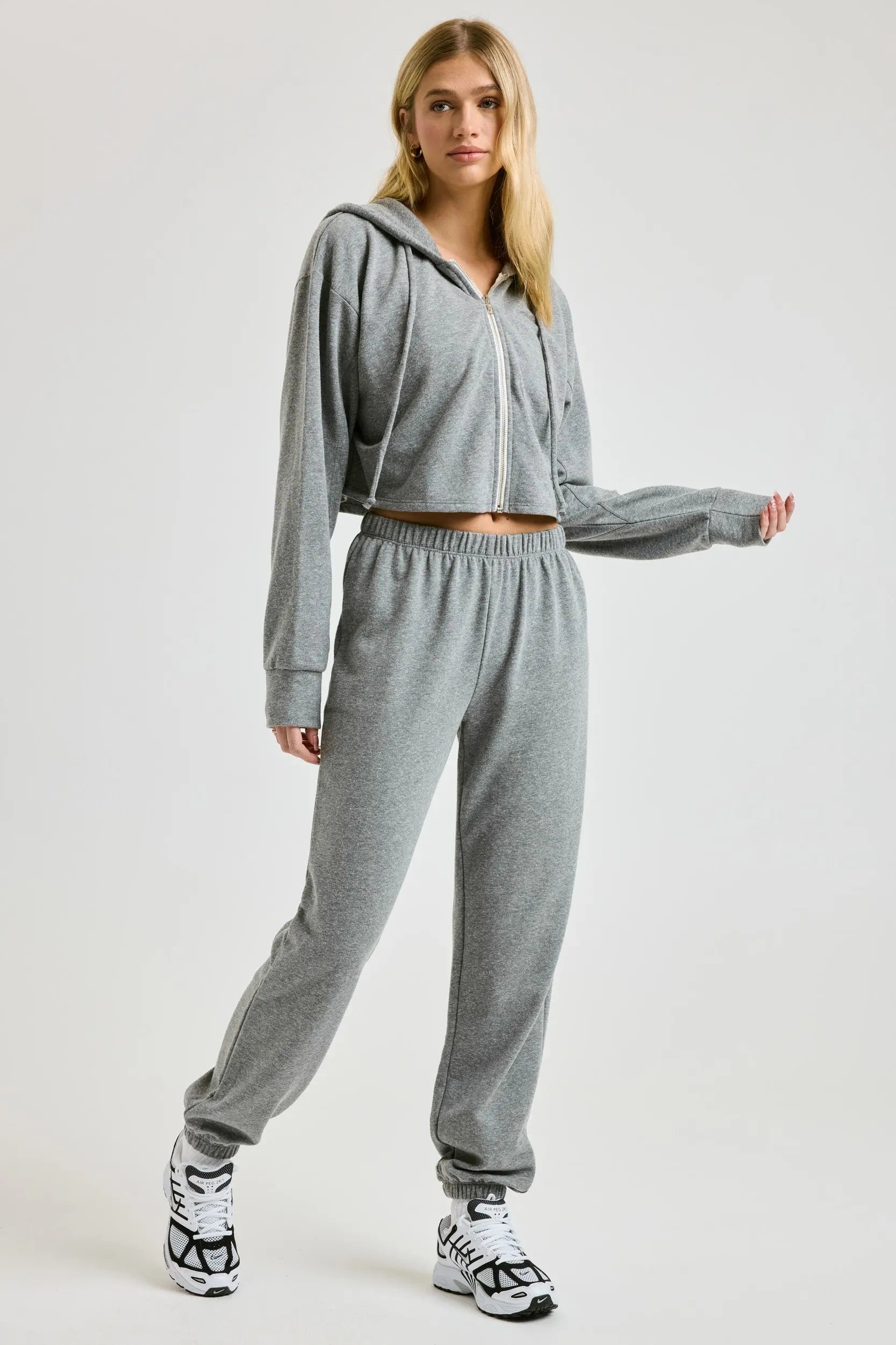 トップス vintage like sweat zip up tops The Classic Zip Up Sweatshirt Year of Ours Sweatshirt