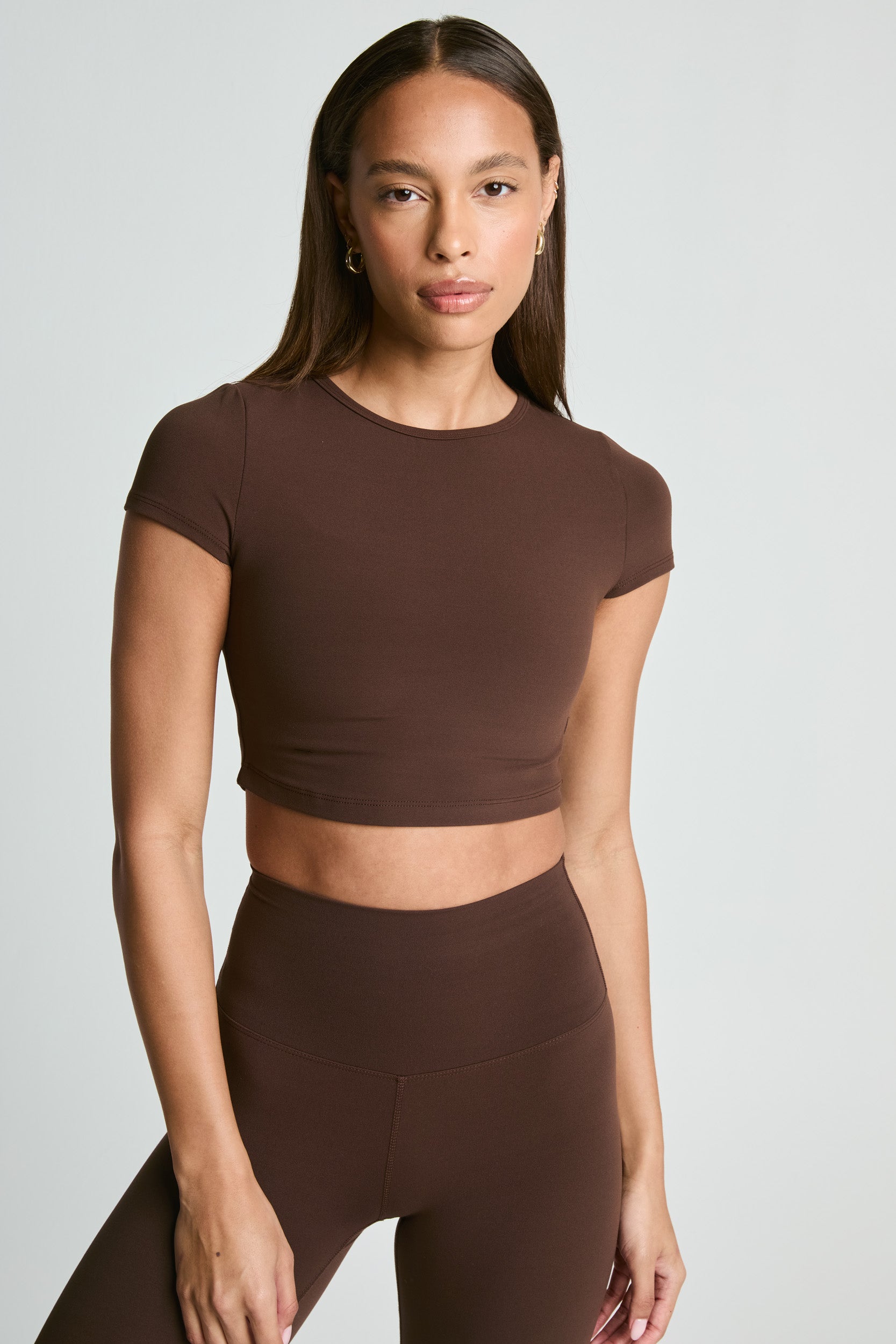 Studio Cropped Active Tee