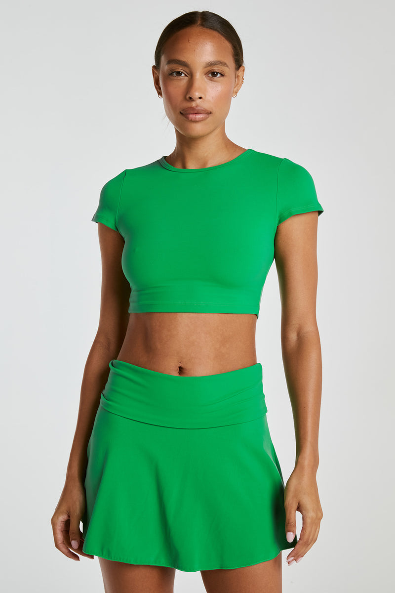 Studio Cropped Active Tee
