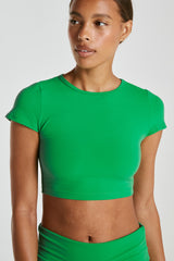 Studio Cropped Active Tee