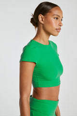 Studio Cropped Active Tee