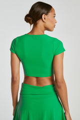 Studio Cropped Active Tee