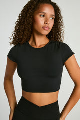 Studio Cropped Active Tee