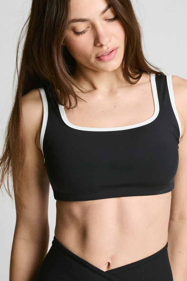 Recycled Contrast Staple Bra - Year of Ours