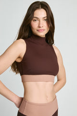 Ribbed Contrast Bodhi Bra - Year of Ours