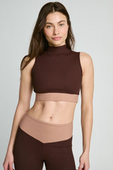 Ribbed Contrast Bodhi Bra - Year of Ours