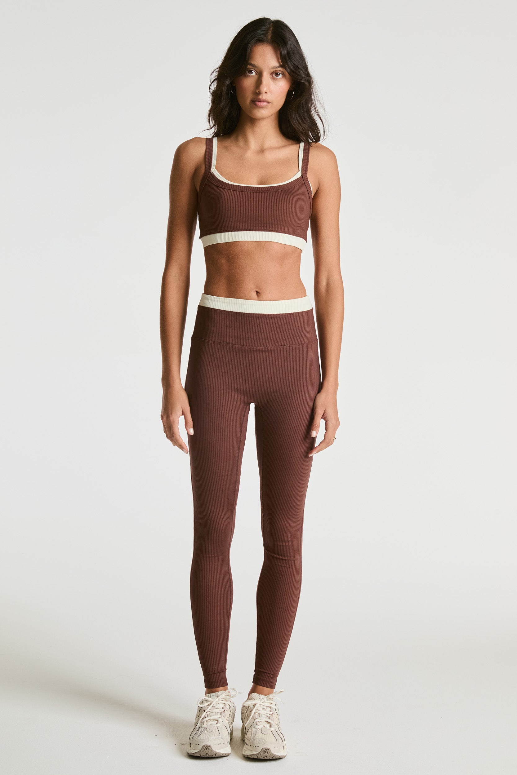 Ribbed Layered Bralette