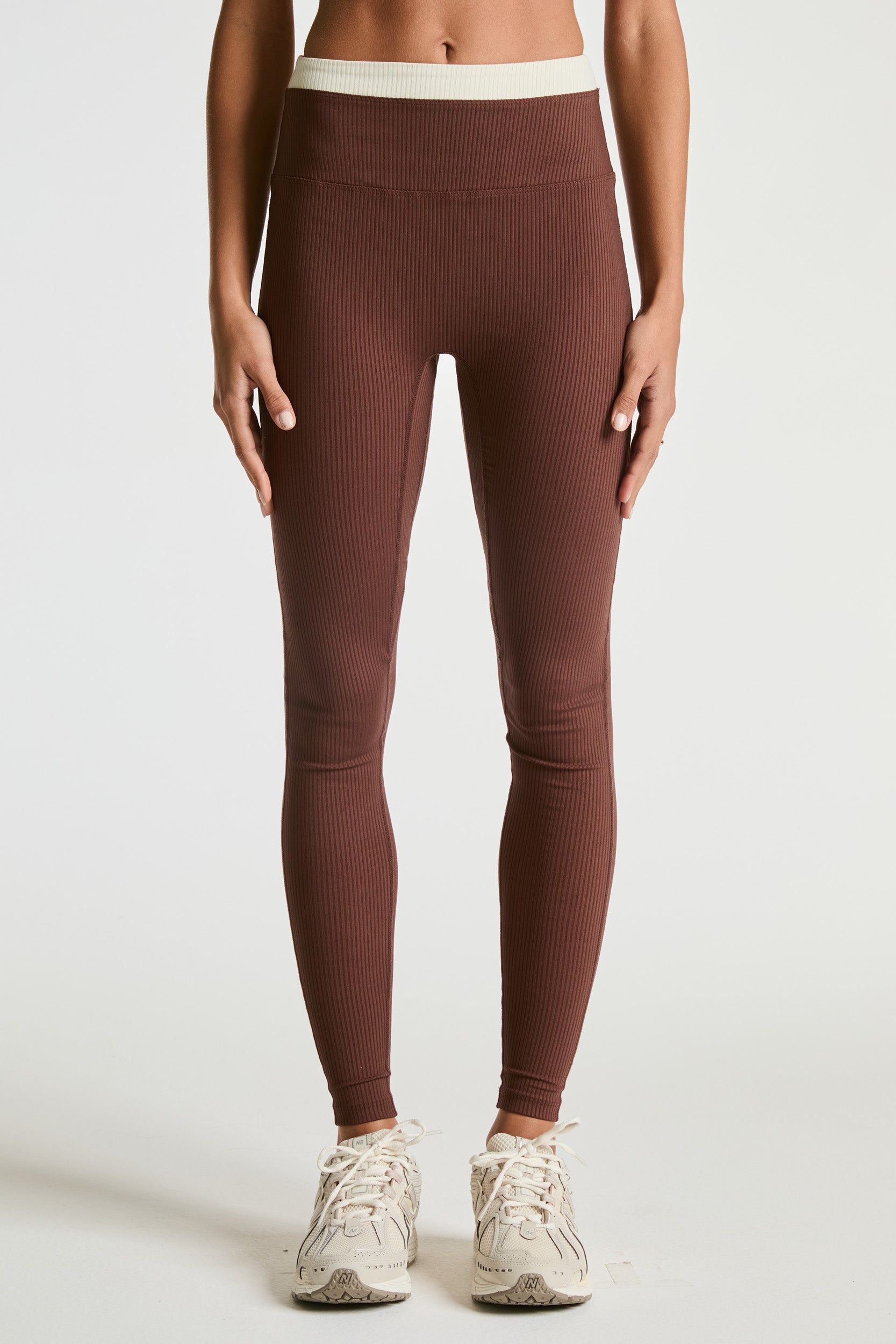 Ribbed Layered Legging
