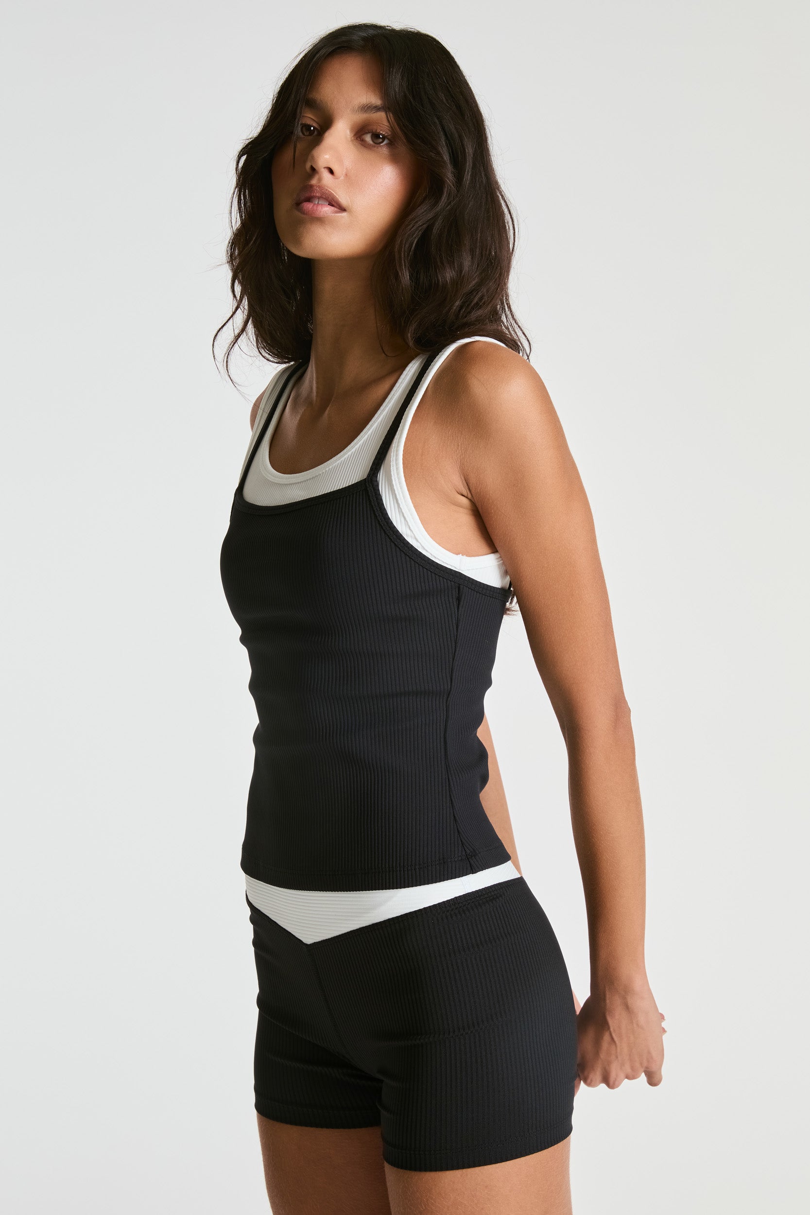 Ribbed Layered Tank Year of Ours ACTIVE TOPS