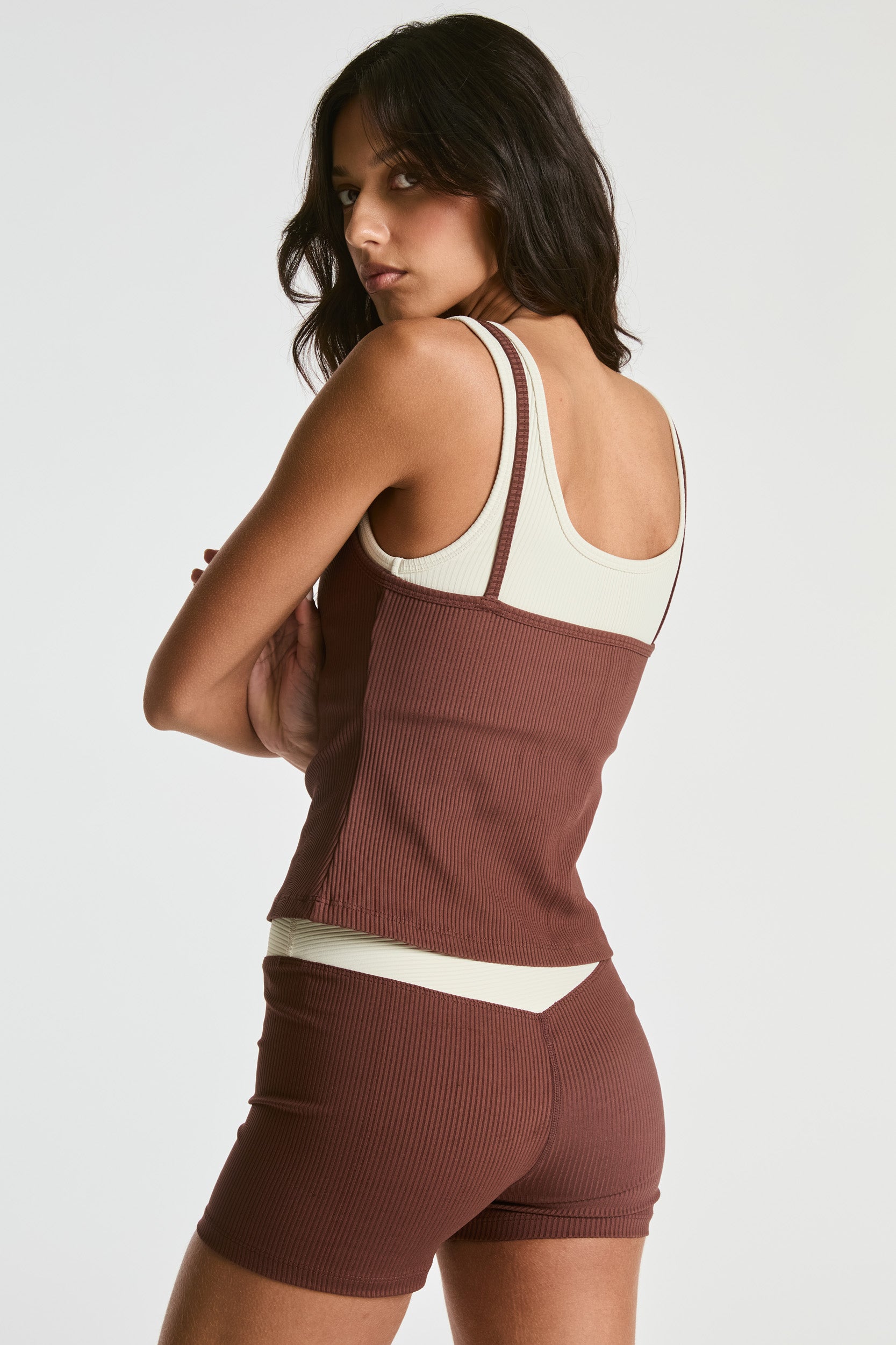 Ribbed Layered Tank Year of Ours
