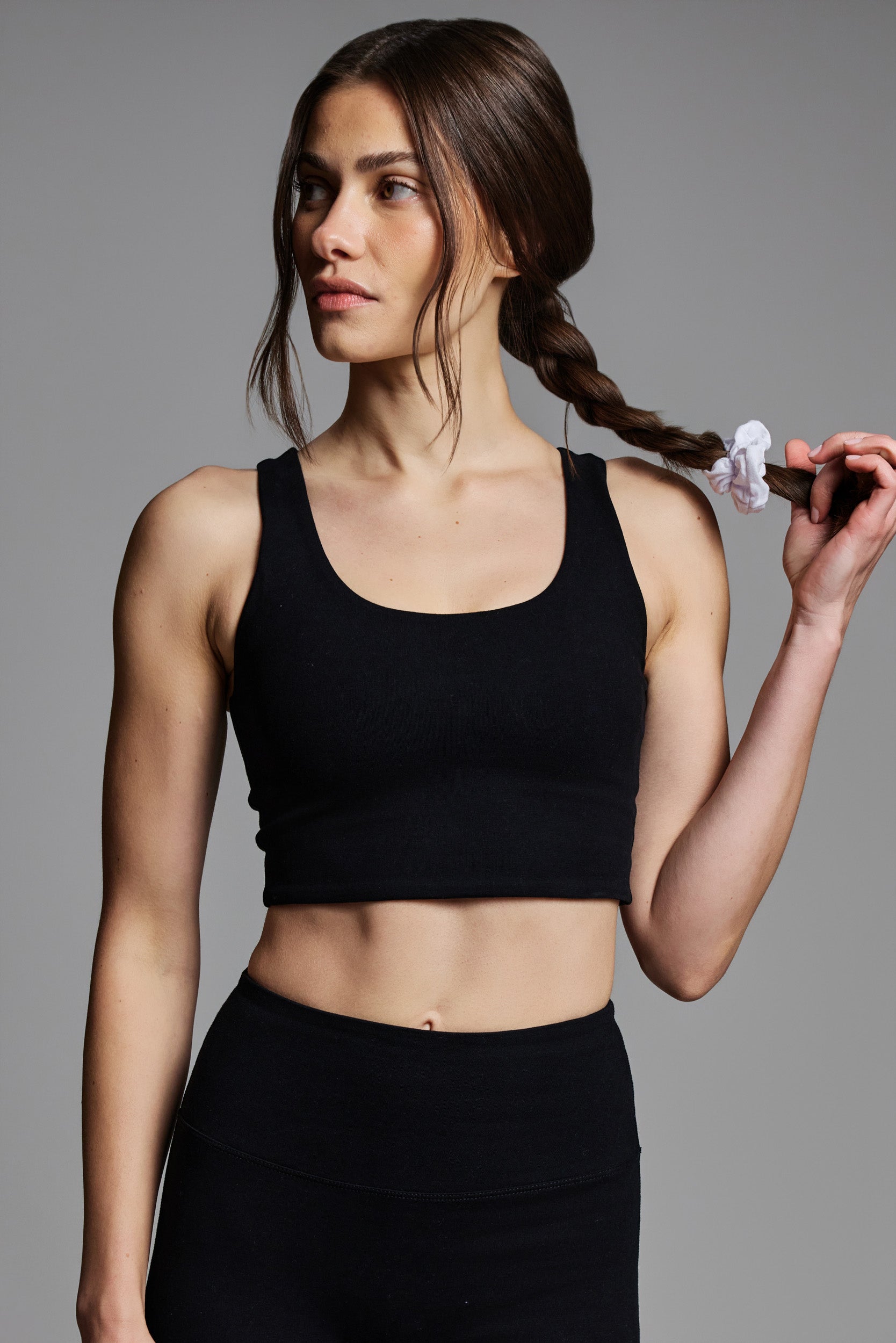Cotton Scoop Bra