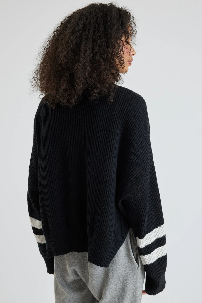Varsity Striped Sweater-Year Of Ours