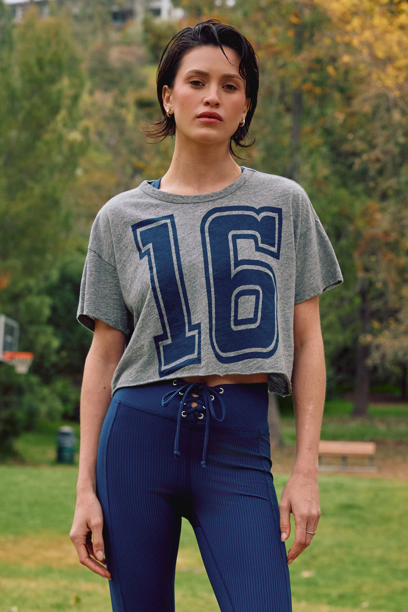 Cropped Number Tee - Year of Ours
