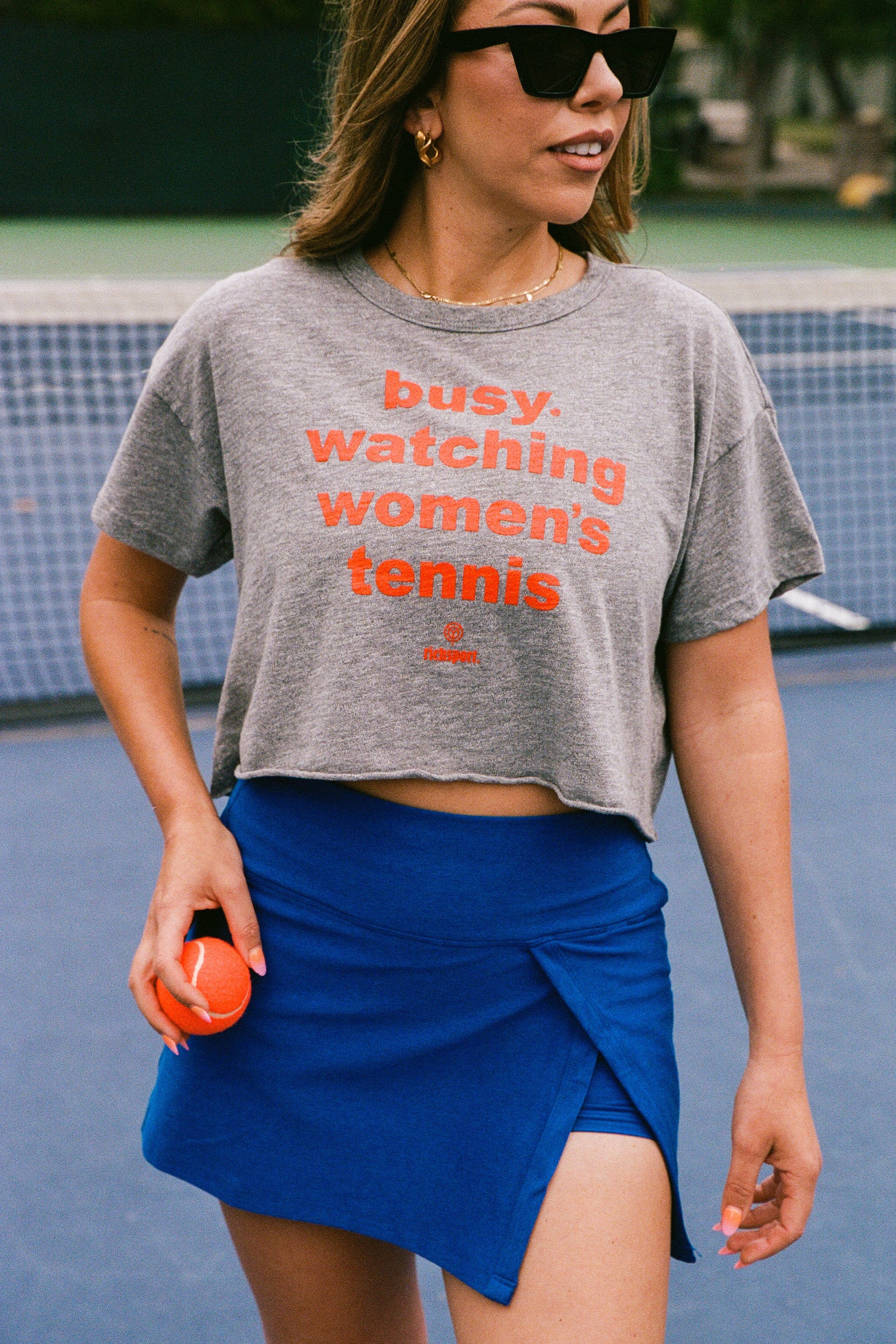 YEAR X richsport Crop Tee - Year of Ours