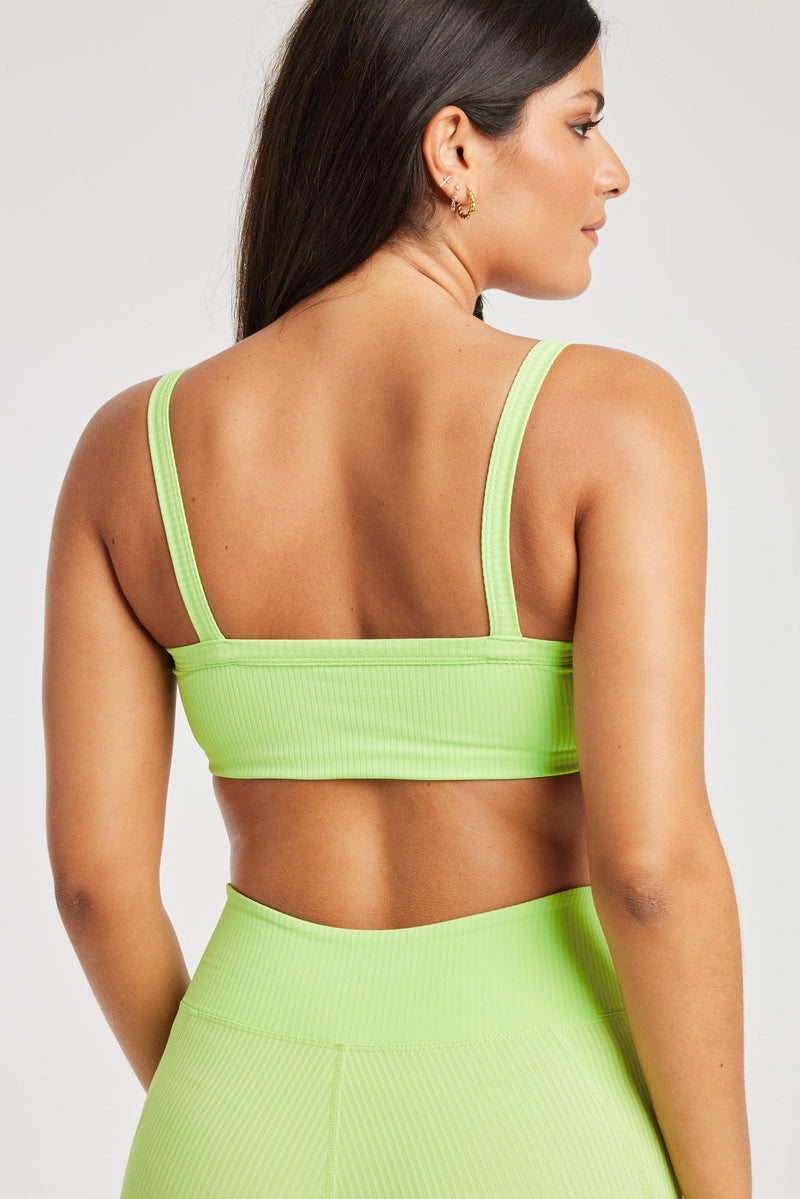 Ribbed Bralette 2.0 (Pistachio)-Year Of Ours